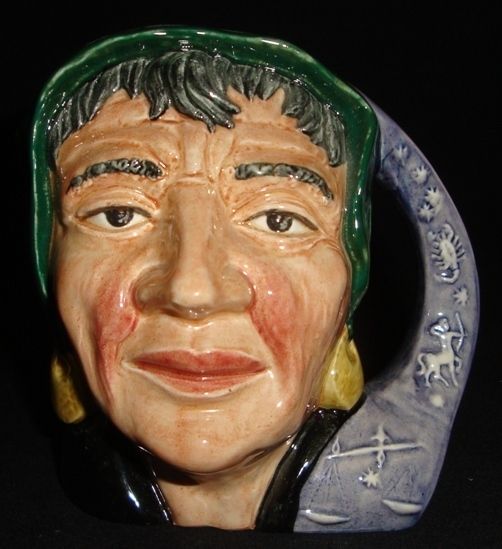 Royal Doulton The Fortune Teller Toby Jug  