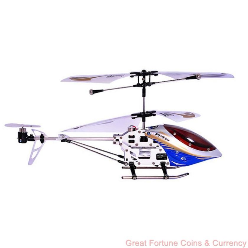 PF 939 3CH GYRO Remote Control RC Helicopter  with FREE Spare Parts 