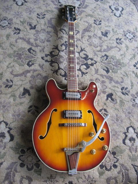 Electra 2228 hollow body electric guitar vintage JAPAN  