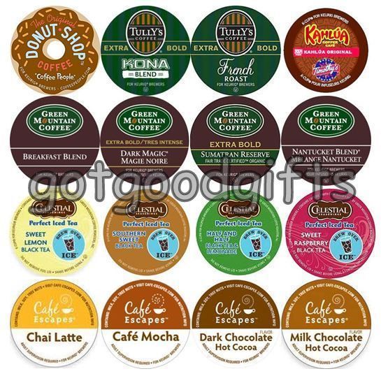 BOXES OF YOUR FAVORITE KEURIG COFFEE K CUPS***  