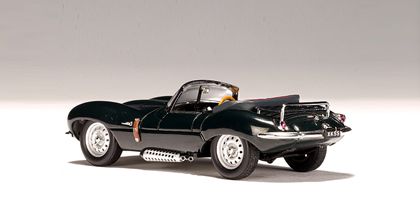 JAGUAR XK SS 1956 GREEN AUTOart 1/43_ 53752  