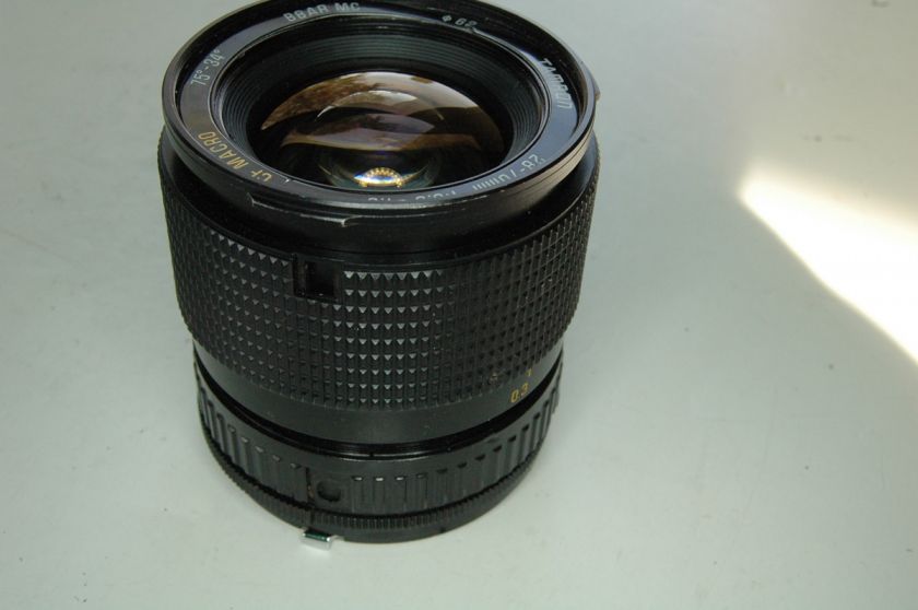 Tamron Adaptall 28 70mm f3.5 4.5 lens BBAR MC adaptall 725211592006 