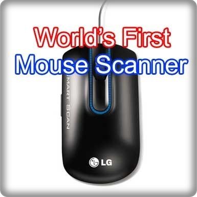 NEW LG LSM 100 Smart Scan USB 1200dpi Laser Mouse Scanner  