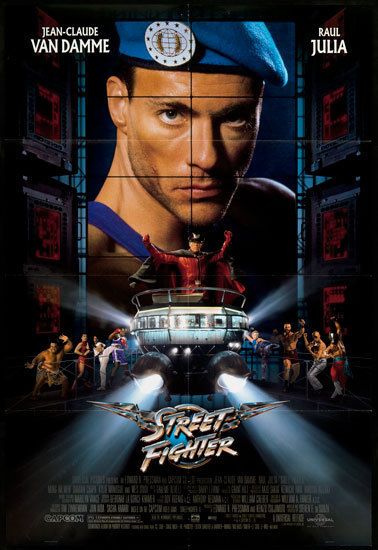 Street Fighter 1994 Original U.S. One Sheet Movie Poster  