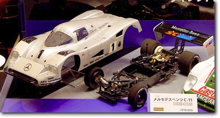 TAMIYA 1/10 RC MERCEDES BENZ C11 FINISHED BODY #58351 *NEW IN BOX 