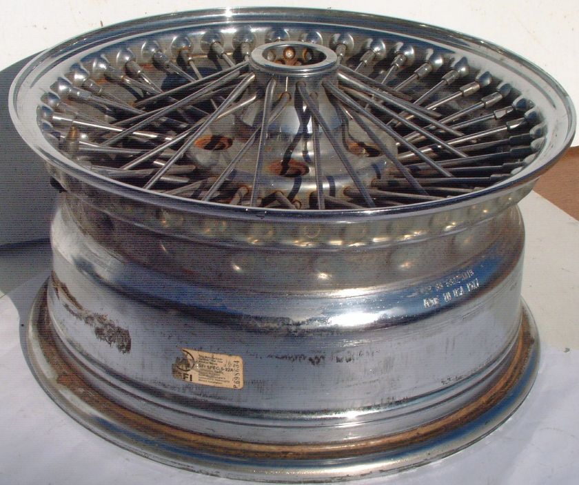 84 85 86 87 88 89 90 Jaguar XJS XJ6 DAYTON WIRE WHEEL RIM  