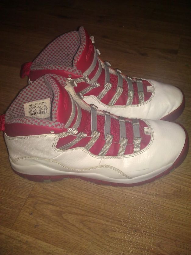   air jordan retro 10 white varsity red retail $ 125 00 release date 09