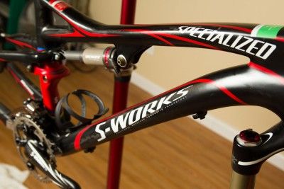 2009 Specialized S Works SWorks Epic FSR Small Module Brain Fork 