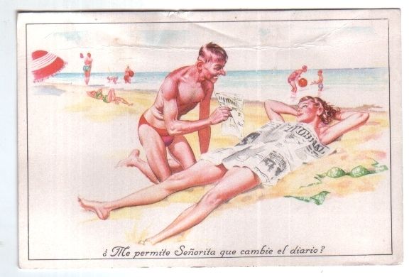 Argentina Comic Humor Joke Postcard VINTAGE  