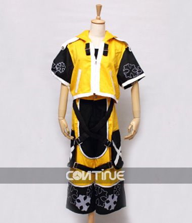 Sora Master Form Kingdom Hearts 2 cosplay costume D11  