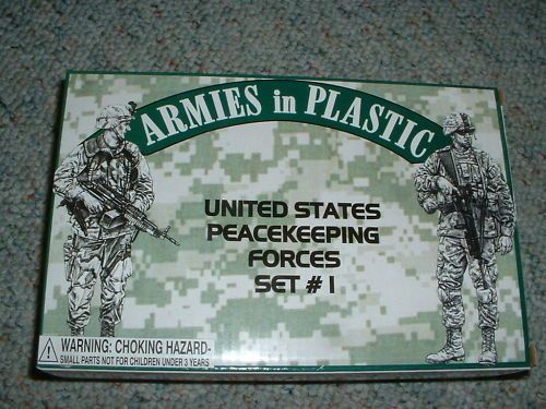 Armies in Plastic 1/32 54mm US Peacekeeing Forces Set 1  