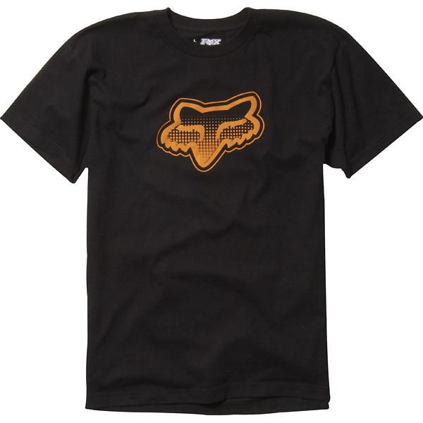   shirt black s m l xl 100 % quality cotton world famous fox front logo