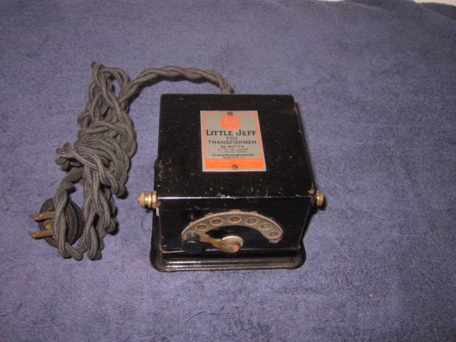 JEFFERSON ELECTRIC LITTLE JEFF 50 WATT TOY TRANSFORMER NICE  