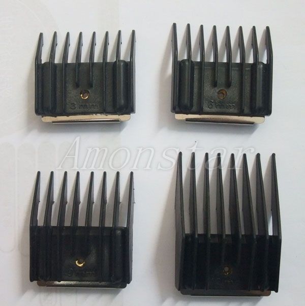 New 4pc Dog Pet Hair Clipper Guide Comb Set a  