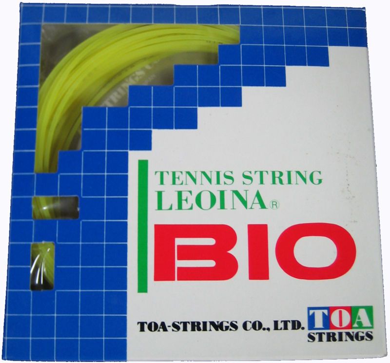 TOA LEOINA BIO TENNIS STRING (YELLOW) 16g  