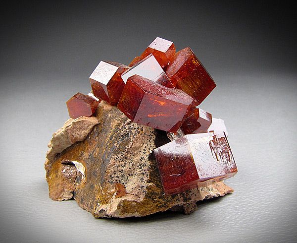 Vanadinite, Mibladen, Atlas Mountains, Morocco  