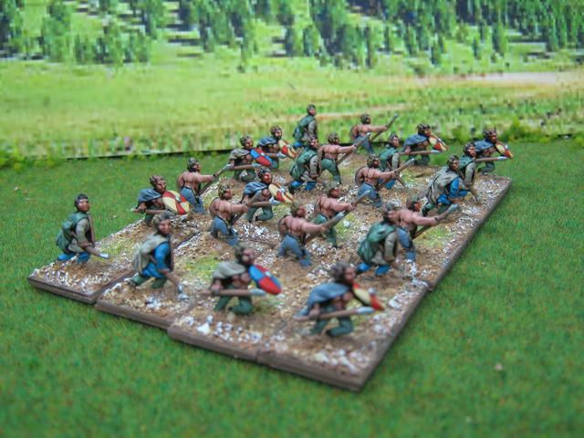 15mm Ancient DBMM DPS painted Early German Army GER100  