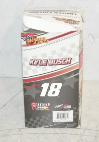 WINNERS CIRCLE LIMITED EDITION KYLE BUSCH M&M HELMET  