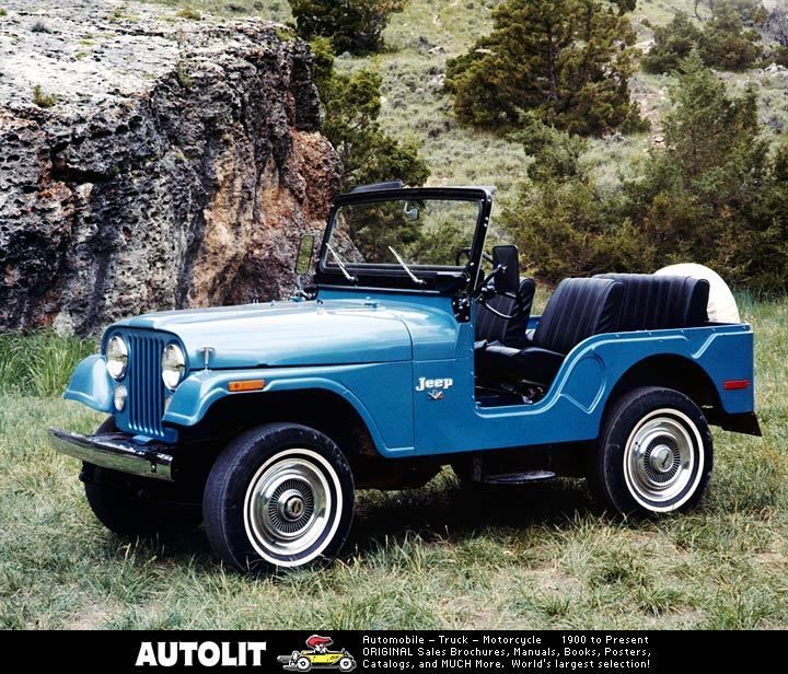 1973 Jeep CJ5 Factory Photo  