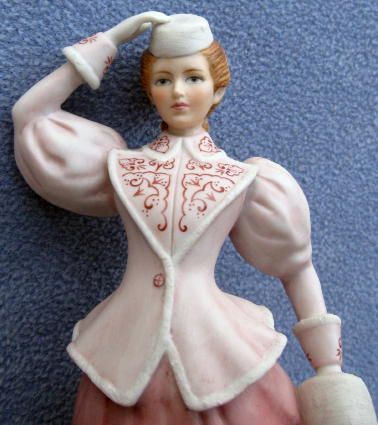 Lenox Gibson Girls Bracing the Northern Winds Figurine  