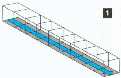 10 Poly Concrete Trench Drain, 25 Ton Cast Iron Grate  