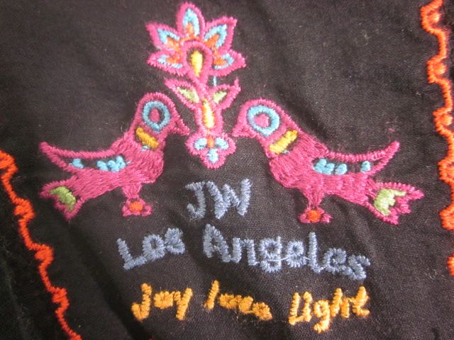 NWT JW LOS ANGELES Black Embroidered Dress Sz XS $198  