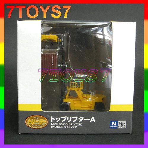 Tomytec 1/150 Toplifter FD430 + Container #A Yellow TY014A  