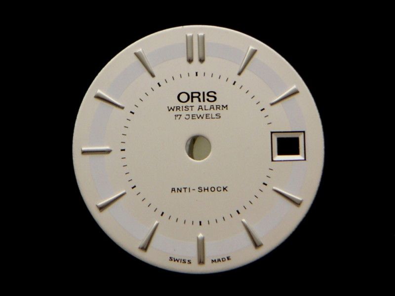 Original Vintage ORIS Wrist Alarm Watch Dial Mens New  