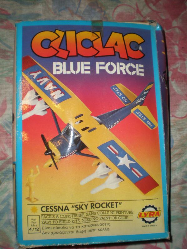 80S LYRA CLICLAC CESSNA SKY ROCKET MIB GREEK HELLER  