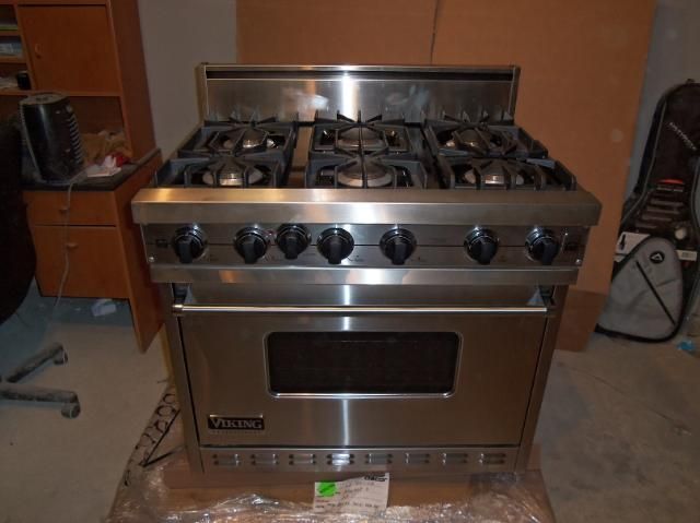 VIKING VGCC5366BSS 36 PRO STYLE GAS RANGE  