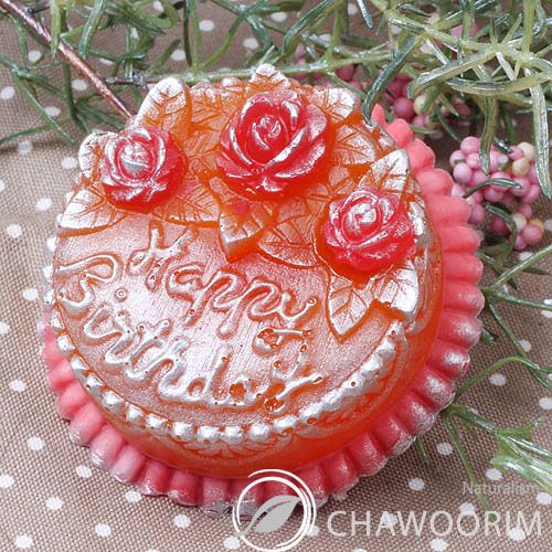 Wholesale 3D Silicone Soap Molds Moulds   Round cake  