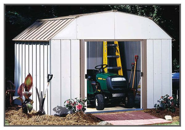 Arrow 10x8 Lexington Backyard Steel Storage Shed LX108  