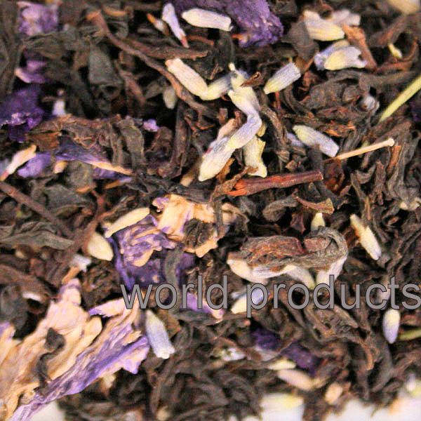 FRENCH LAVENDER FLOWER EARL GREY LOOSE LEAF BLACK TEA  