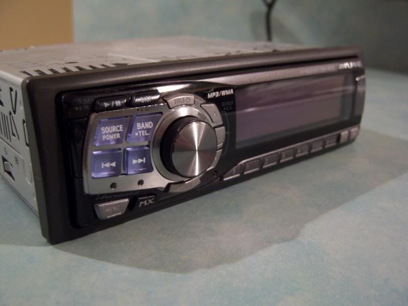 ALPINE CDA 9835 CD PLAYER  WMA RADIO SIRIUS XM  