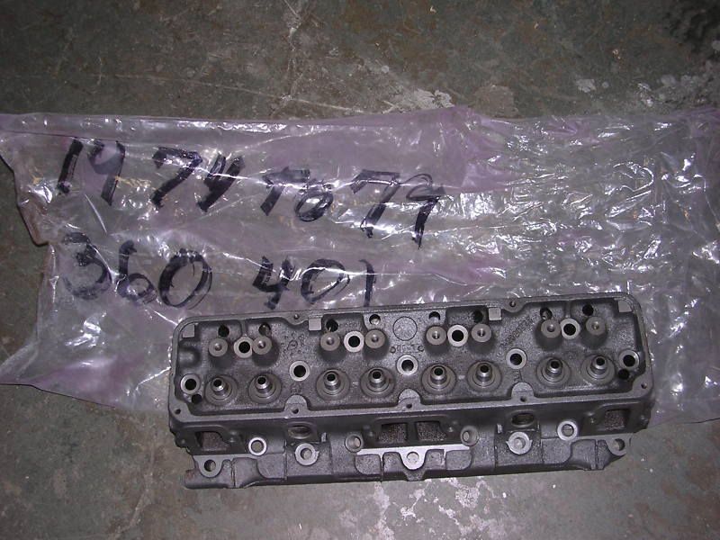 AMC AMX Javelin 401 360 cylinder head core 3216090 1  