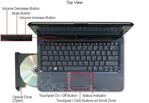 HP Touchsmart TX2 1000 Laptop  