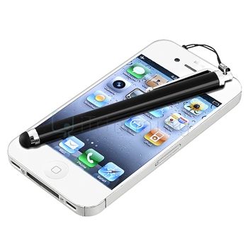   Dust Cap Dock Plug+Touch LCD Screen Pen For iPod touch 4 4th G  