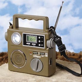 Commando Self Powered Digital World Band Radio lite  