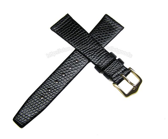 18mm Genuine Lizard Watch Band Strap Fits Movado Seiko  