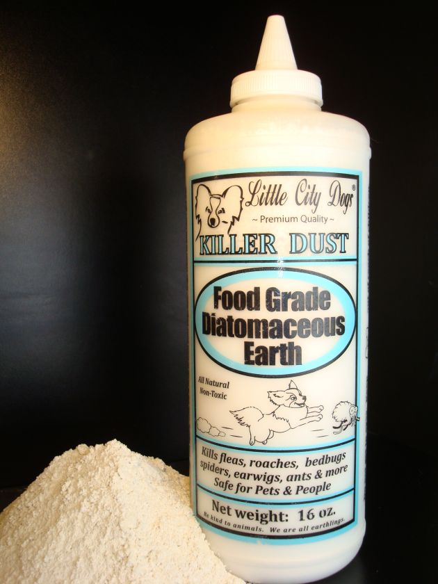   LittleCityDogs KILLER DUST, kills fleas bedbugs roaches, NON TOXIC