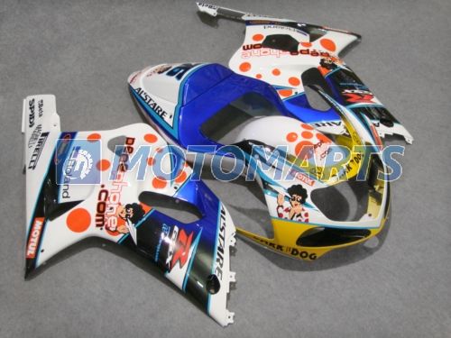 Body Kit Fairing for Suzuki GSXR600 GSXR750 GSX R 600 750 2001 2002 