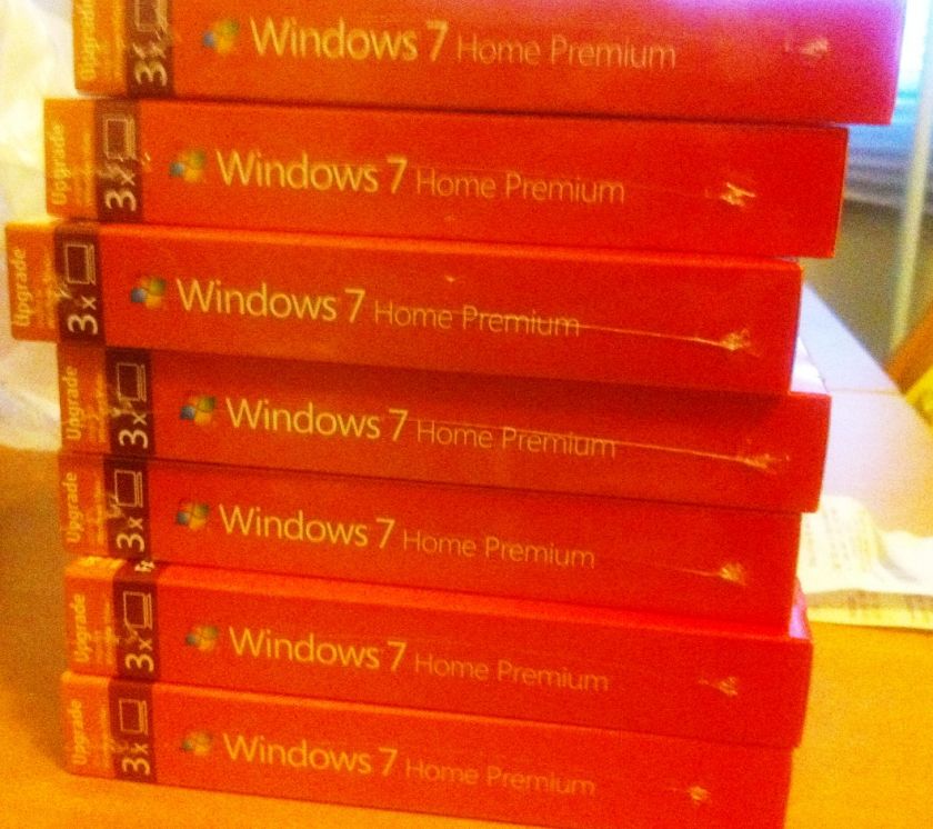 Microsoft Windows 7 Home Premium Upgrade Family Pack (3 User)