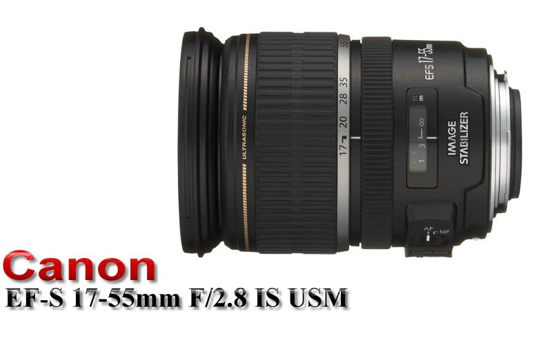 canon ef s 17 55mm f 2 8 is usm is a large aperture standard zoom lens 