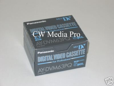 Panasonic Pro Mini DV Tape for Canon ZR960 camcorder  