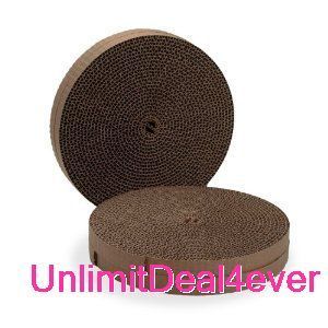 Bergan Turbo Scratcher Cat Toy Replacement Pads 2 Pads  