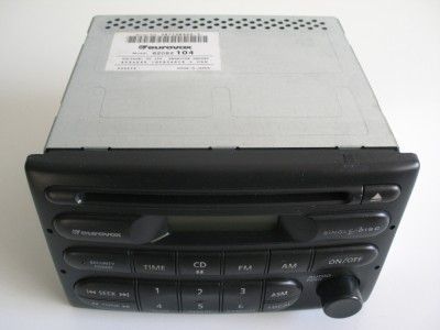   VT VU VX EUROVOX SINGLE CD PLAYER AM FM RADIO STEREO, NO CODE  