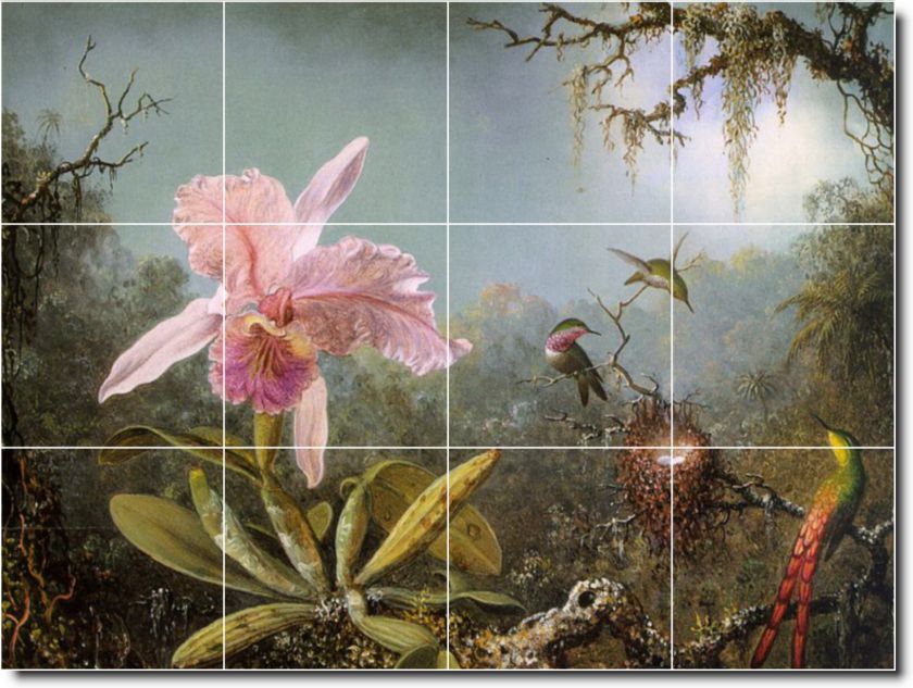 Top 20 Famous Bird Paintings Ceramic Tile Murals  