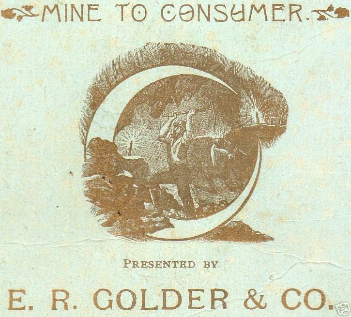 COAL MINE to Consumer Mining Sewing Needle card Lynn MA  