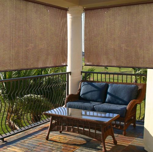 INDOOR OUTDOOR EXTERIOR SUN SHADE COCOA BROWN   3 SIZES  