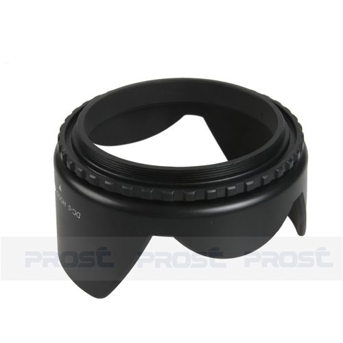 description introduction 72 mm flower petal crown lens hood for canon 